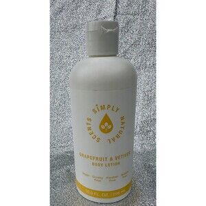 Simply Natural Scents Body Lotion 10-oz vegan paraben free: Grapefruit & Vetiver